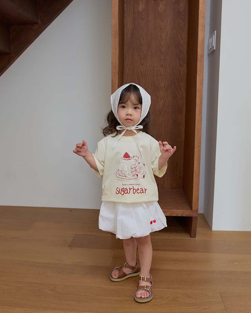 BEBOLIEN 蛋糕小熊短袖T 14