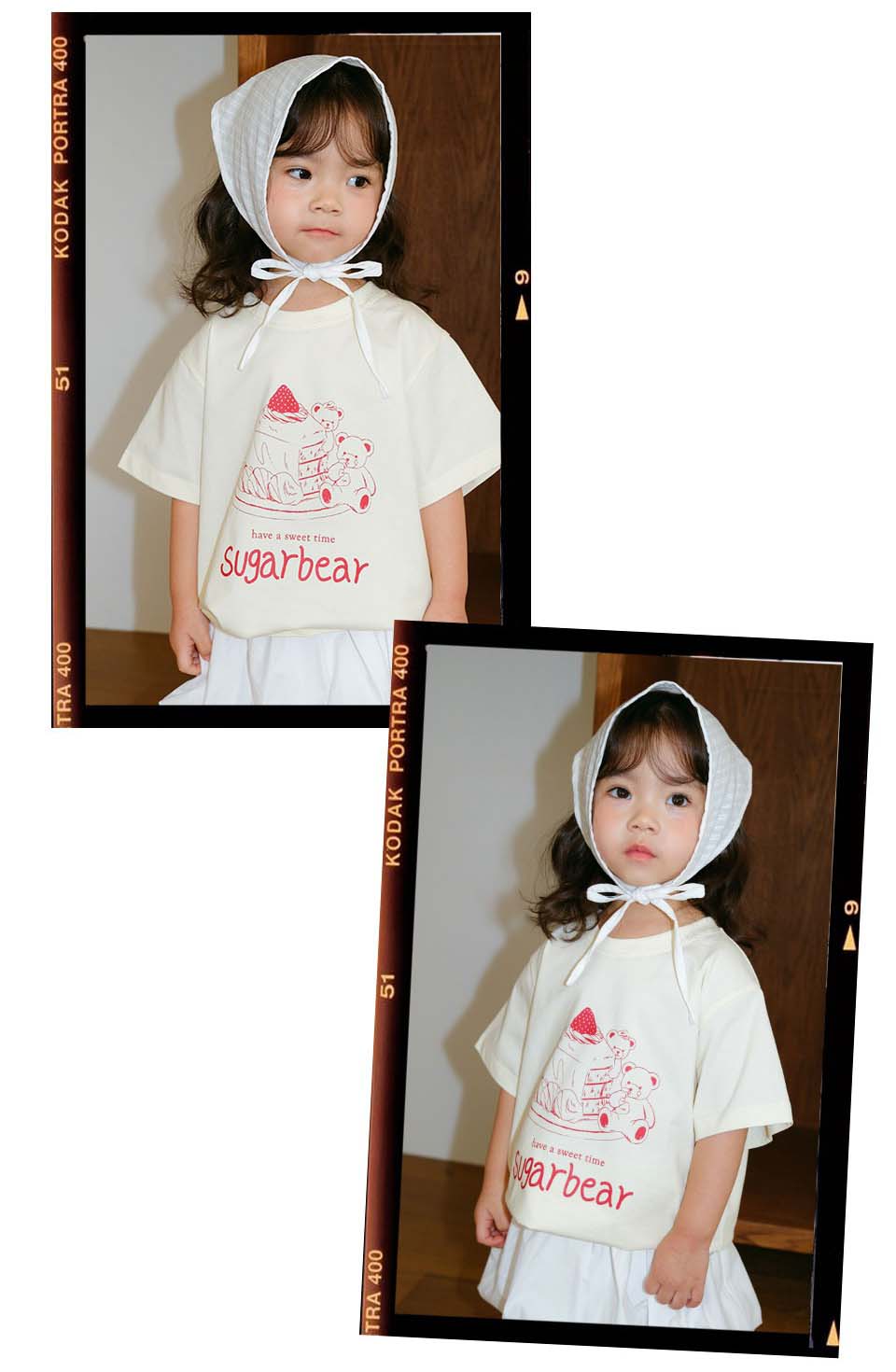 BEBOLIEN 蛋糕小熊短袖T 15