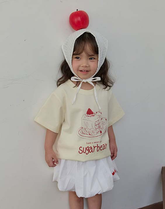 BEBOLIEN 蛋糕小熊短袖T 18