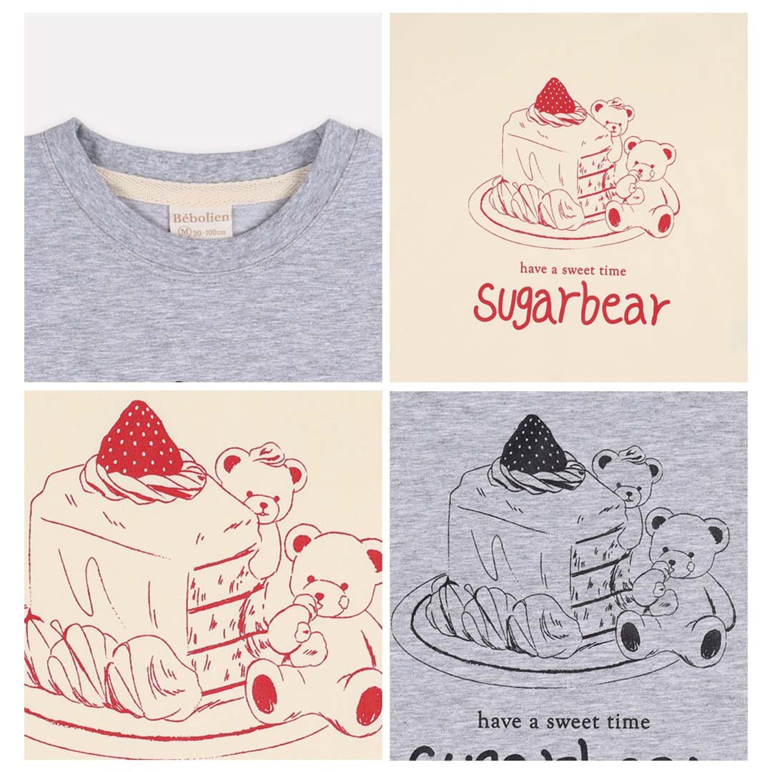 BEBOLIEN 蛋糕小熊短袖T DETAIL