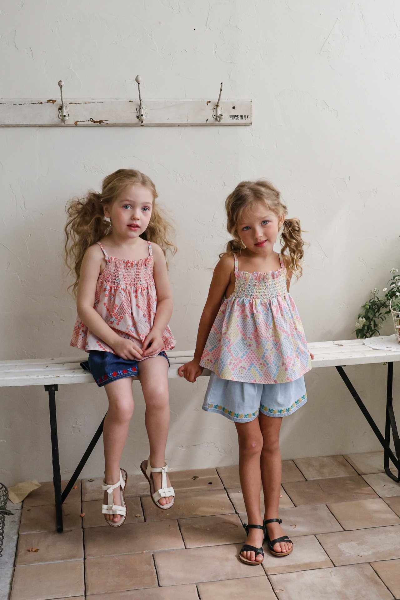 puellaFLO Billie花朵傘擺牛仔短褲 06