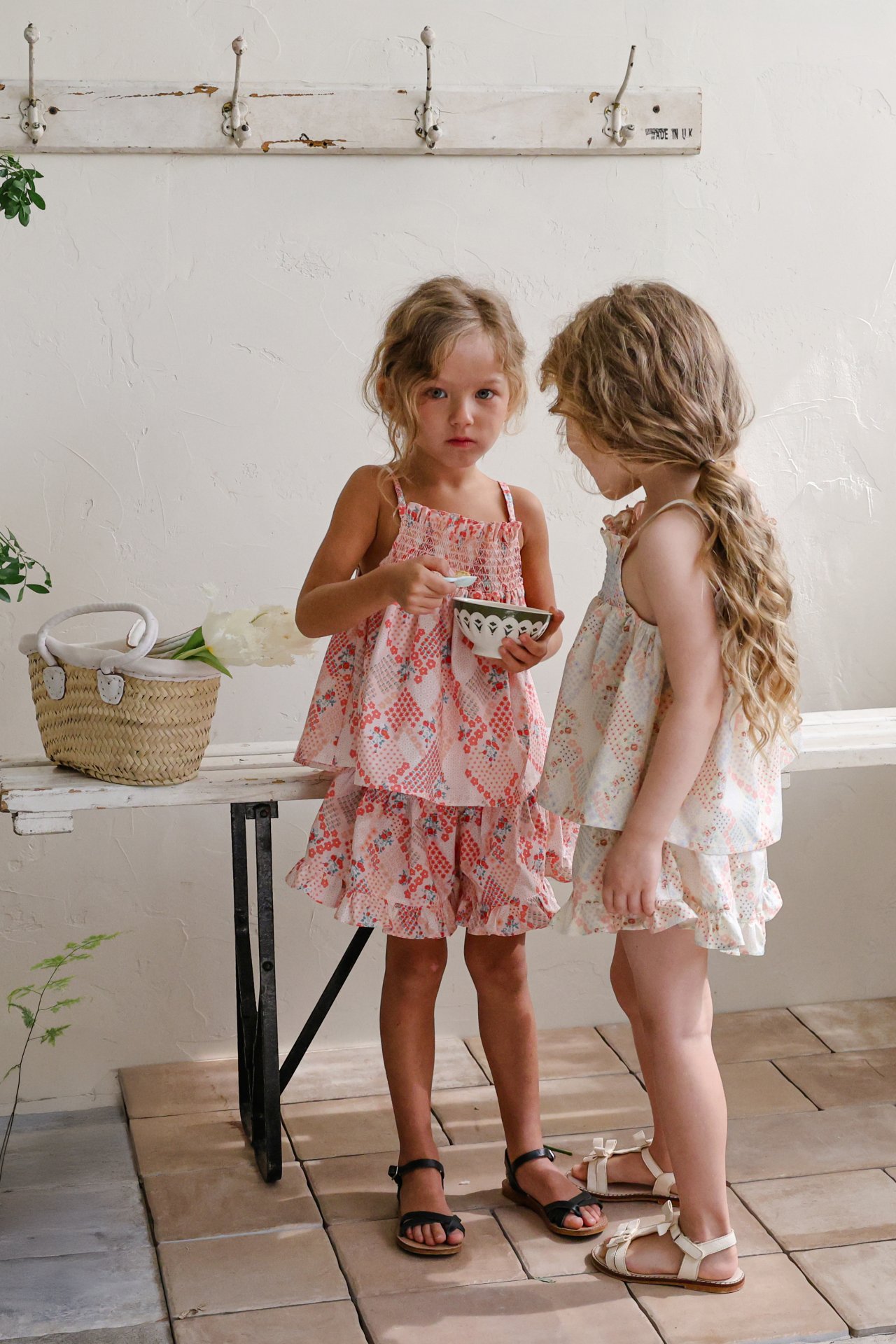 puellaFLO Smoothie碎花傘擺短褲 22