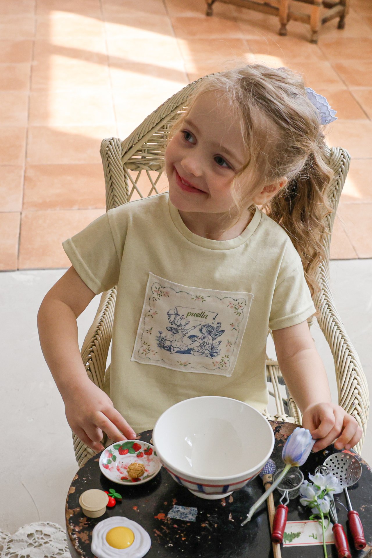 puellaFLO Sienna水墨短袖上衣 15