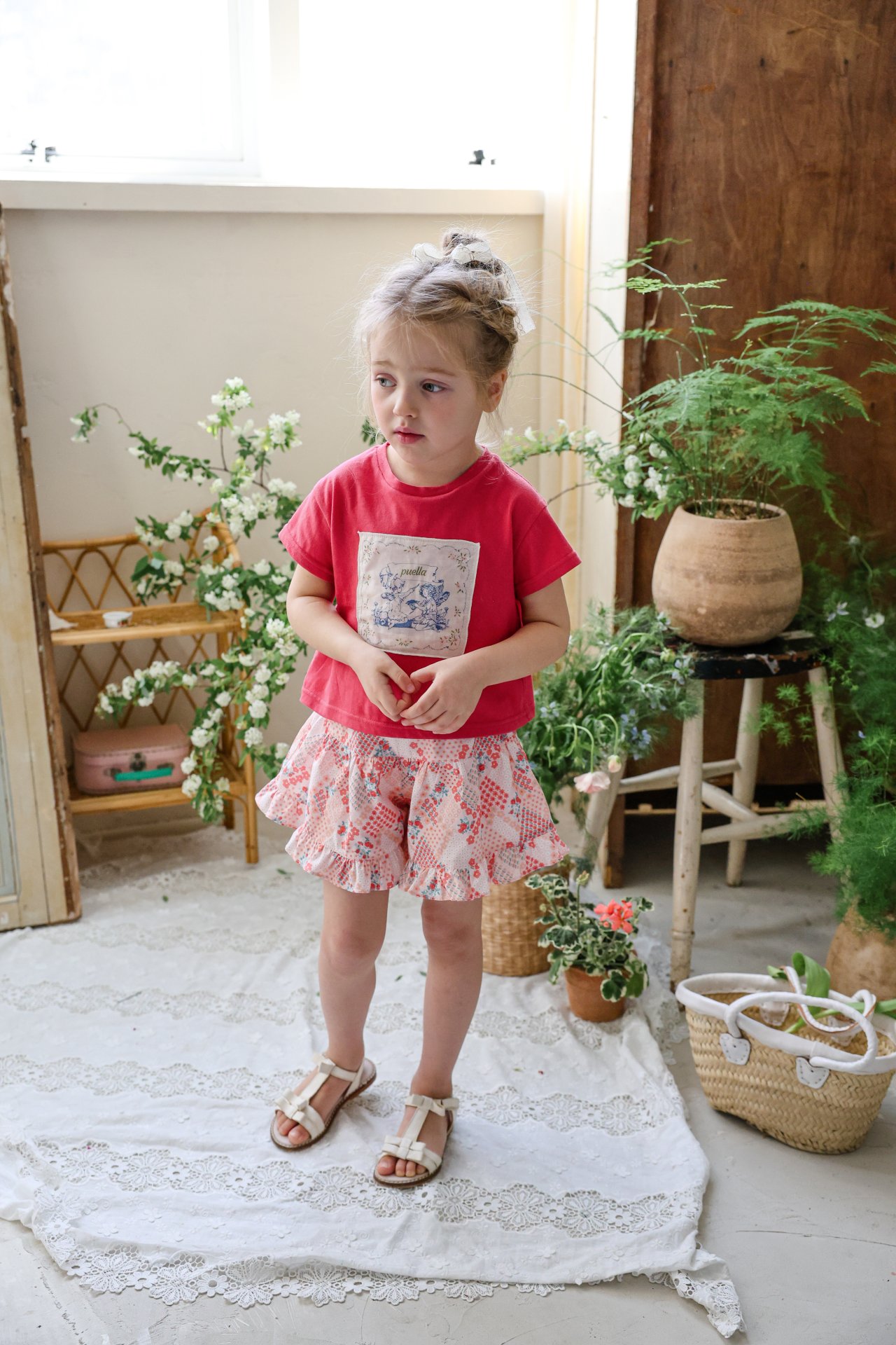 puellaFLO Sienna水墨短袖上衣 21