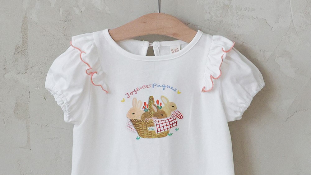 puellaFLO Sammy小兔野餐短袖上衣 detail