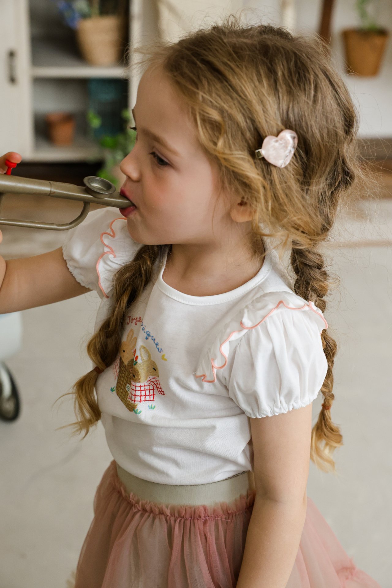 puellaFLO Sammy小兔野餐短袖上衣 06