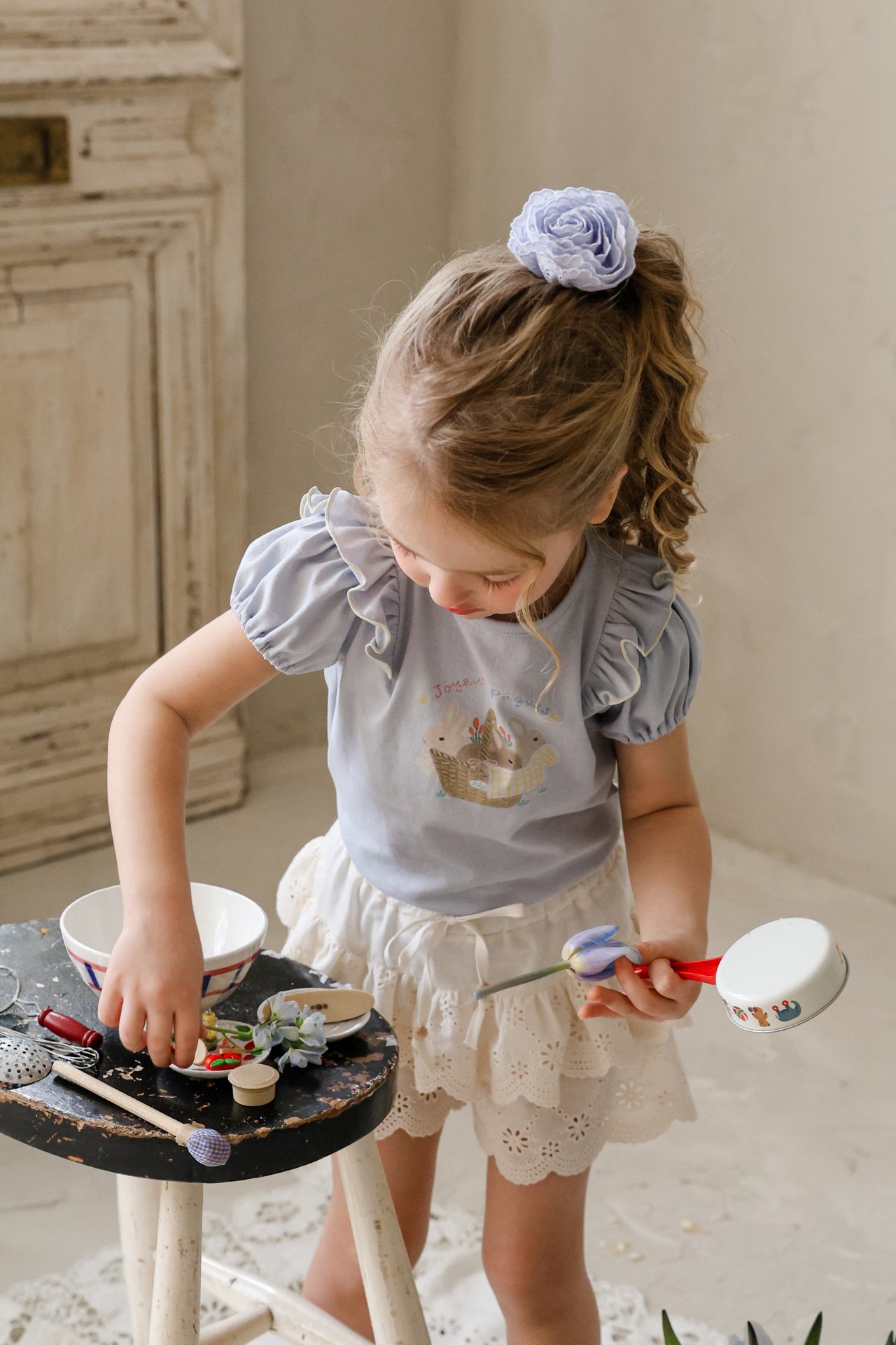 puellaFLO Sammy小兔野餐短袖上衣 15