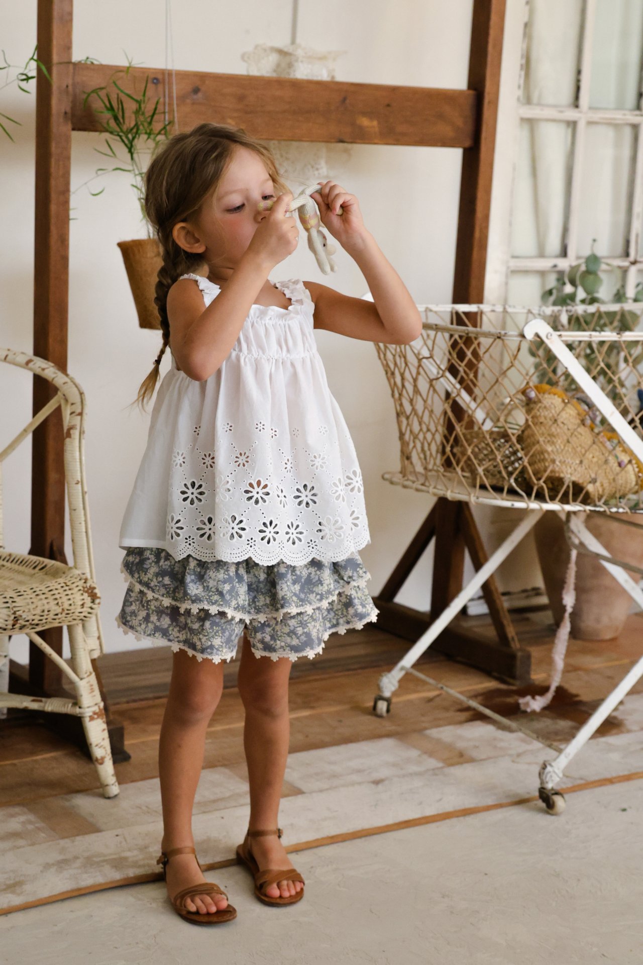 puellaFLO Lala碎花蛋糕短褲 12