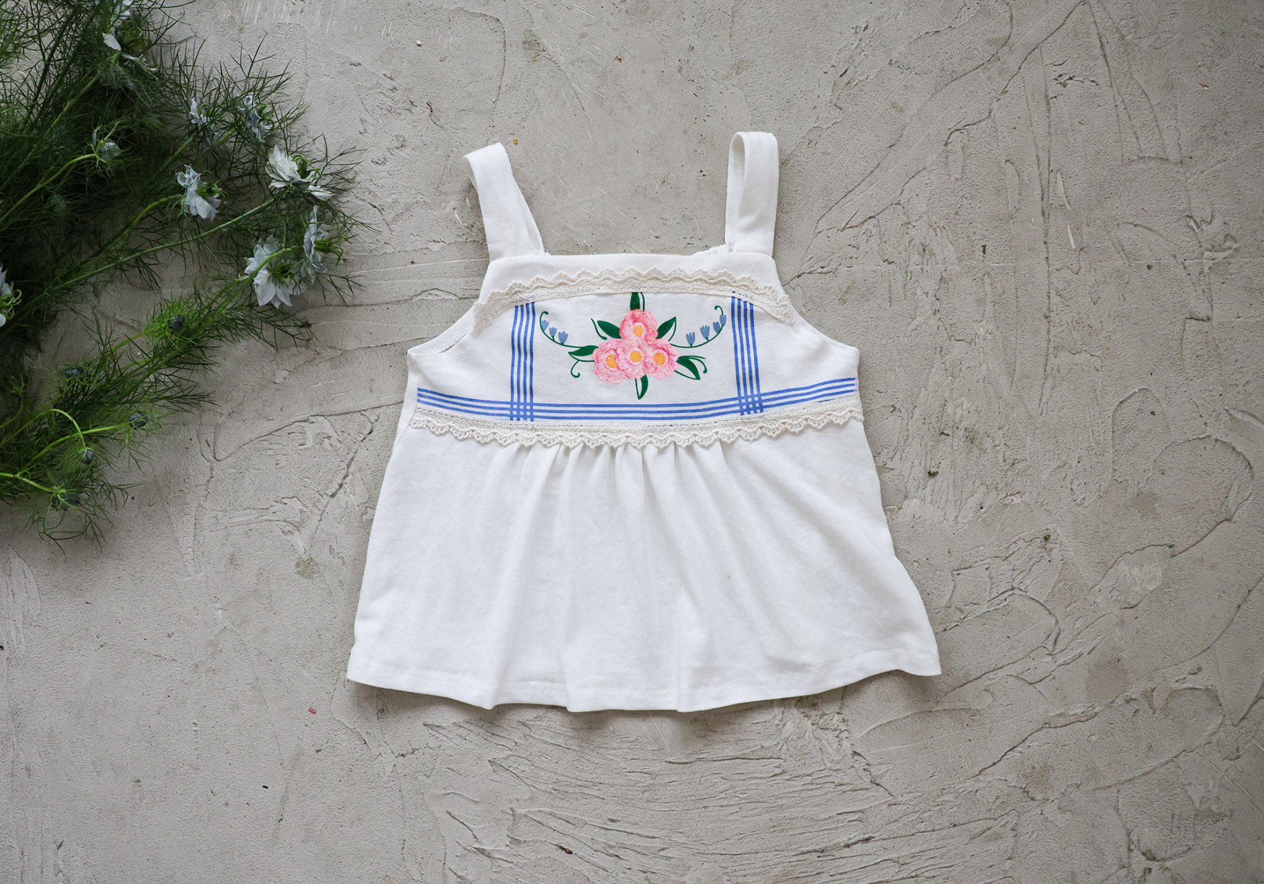 puellaFLO Tasha花朵刺繡吊帶背心 09