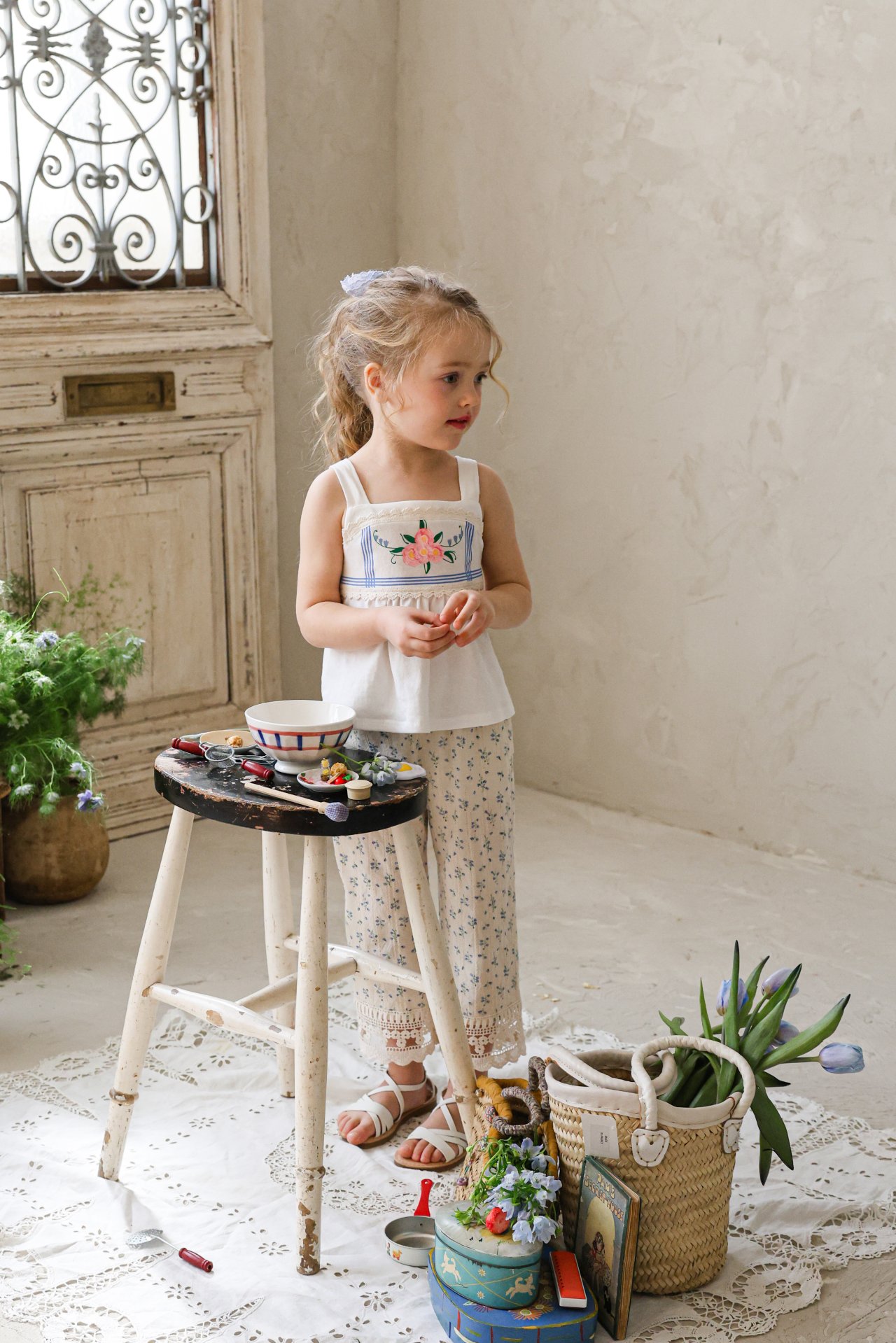 puellaFLO Tasha花朵刺繡吊帶背心 04