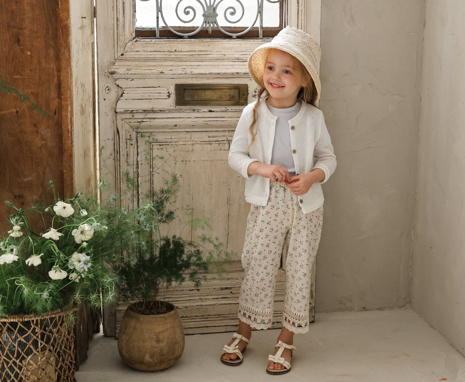 puellaFLO Rita蕾絲下擺開襟外套 05