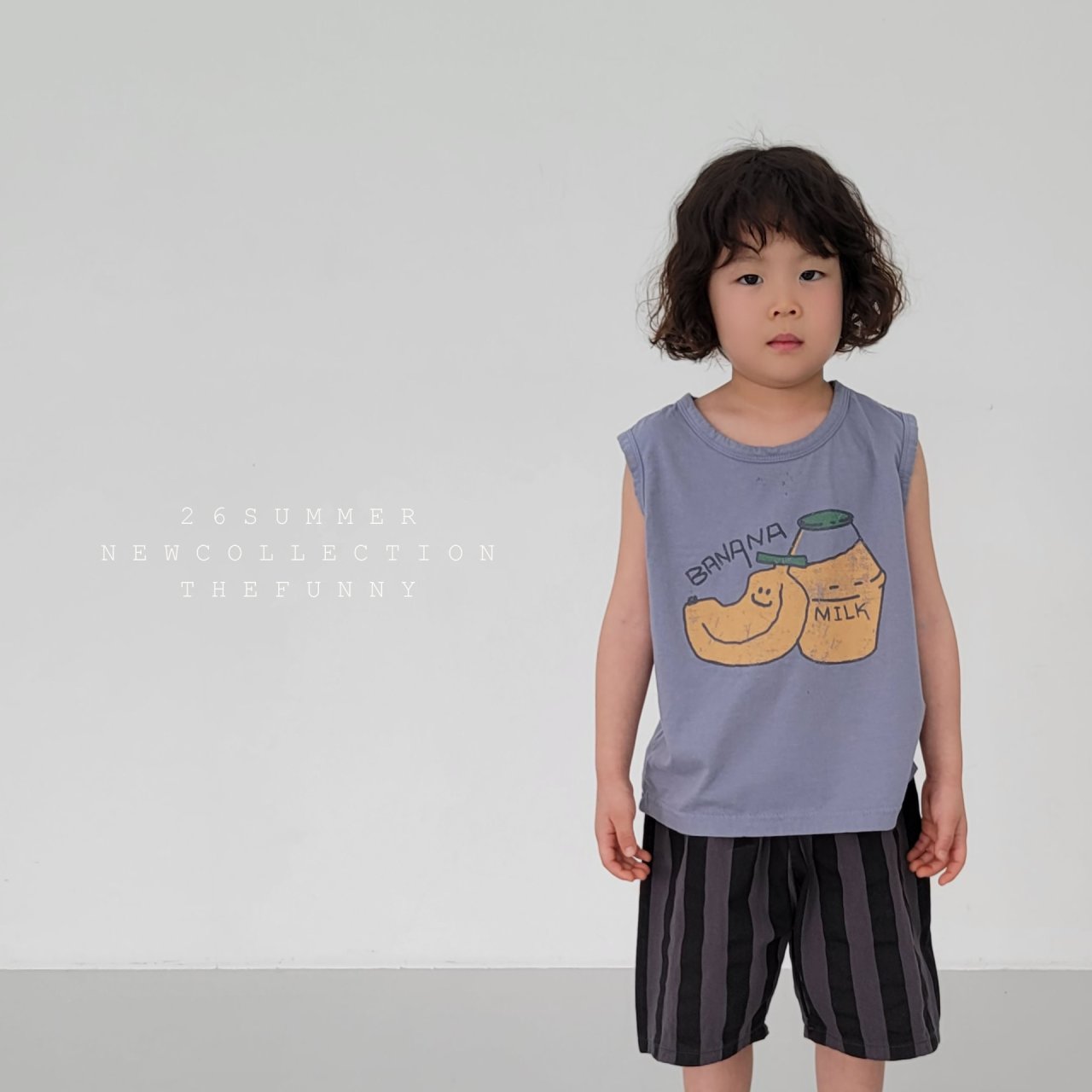 thefunny香蕉牛奶塗鴉背心 07