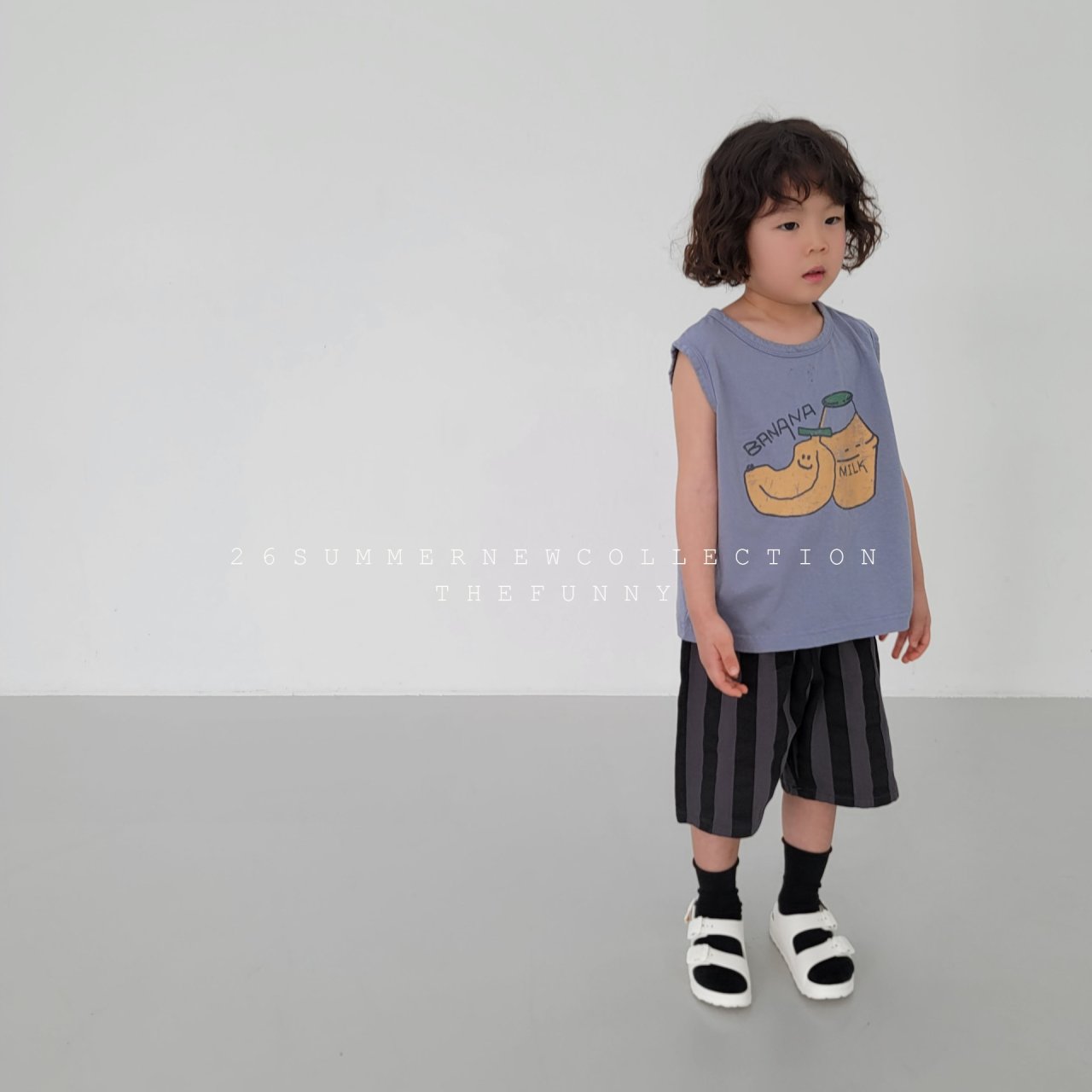 thefunny香蕉牛奶塗鴉背心 08