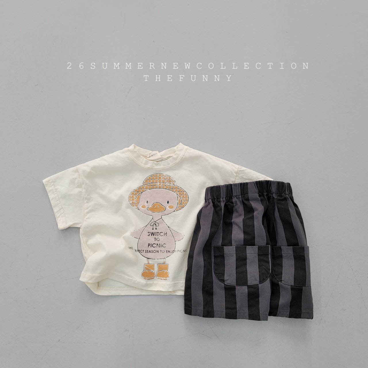 thefunny直條紋短褲 14