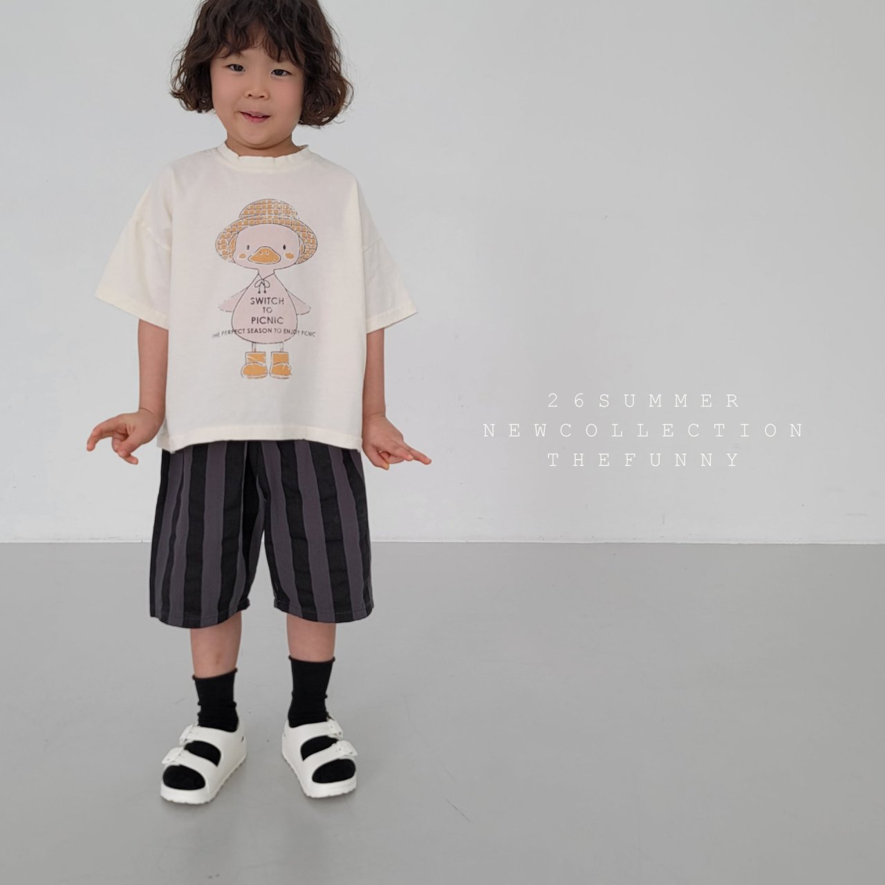 thefunny直條紋短褲 11