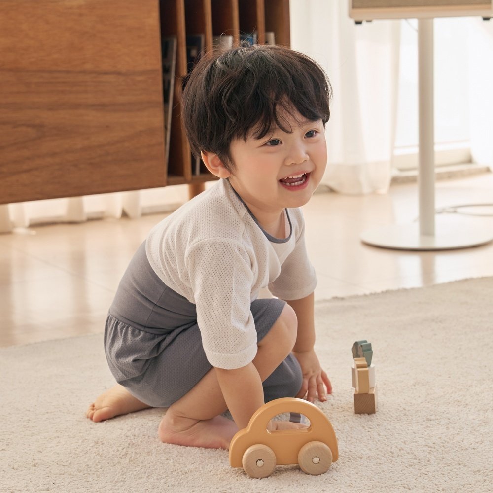 olomimi七分袖洞洞家居服 23