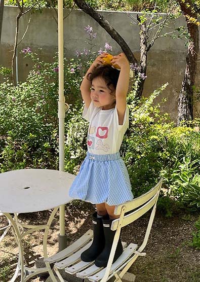 BEBOLIEN點點小熊小馬短袖T 親子裝 11