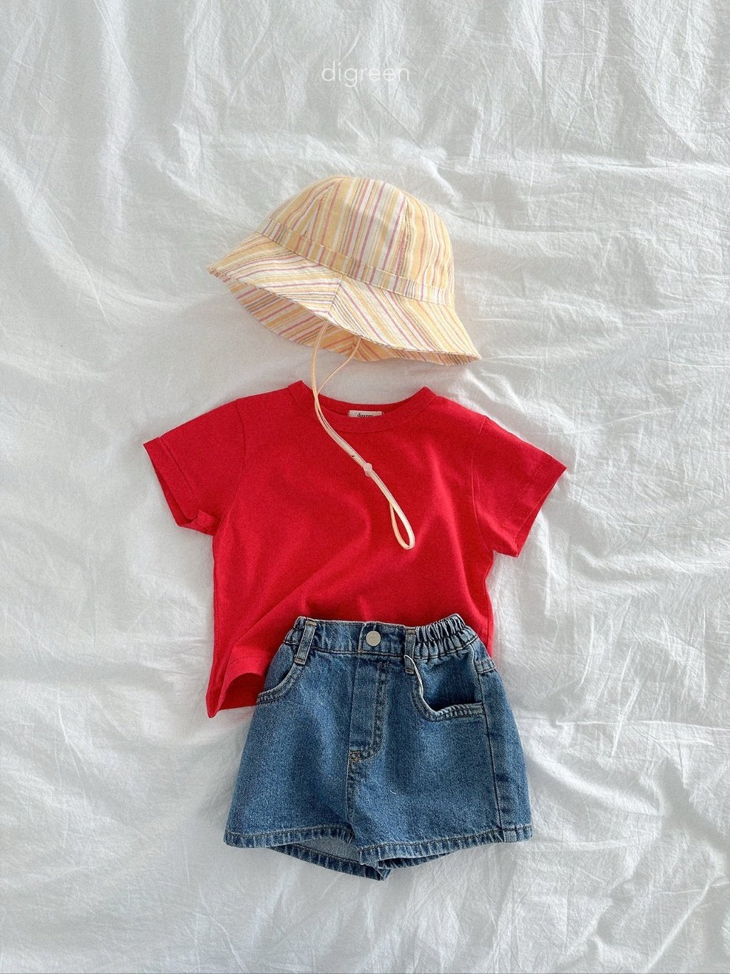 digreen aurora hat 繽紛條紋遮陽帽 16