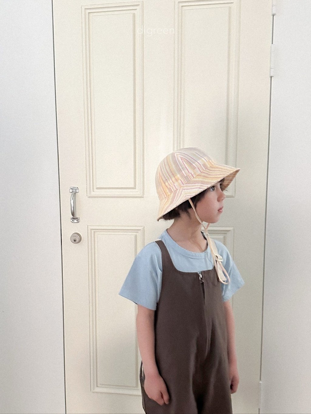 digreen aurora hat 繽紛條紋遮陽帽 4