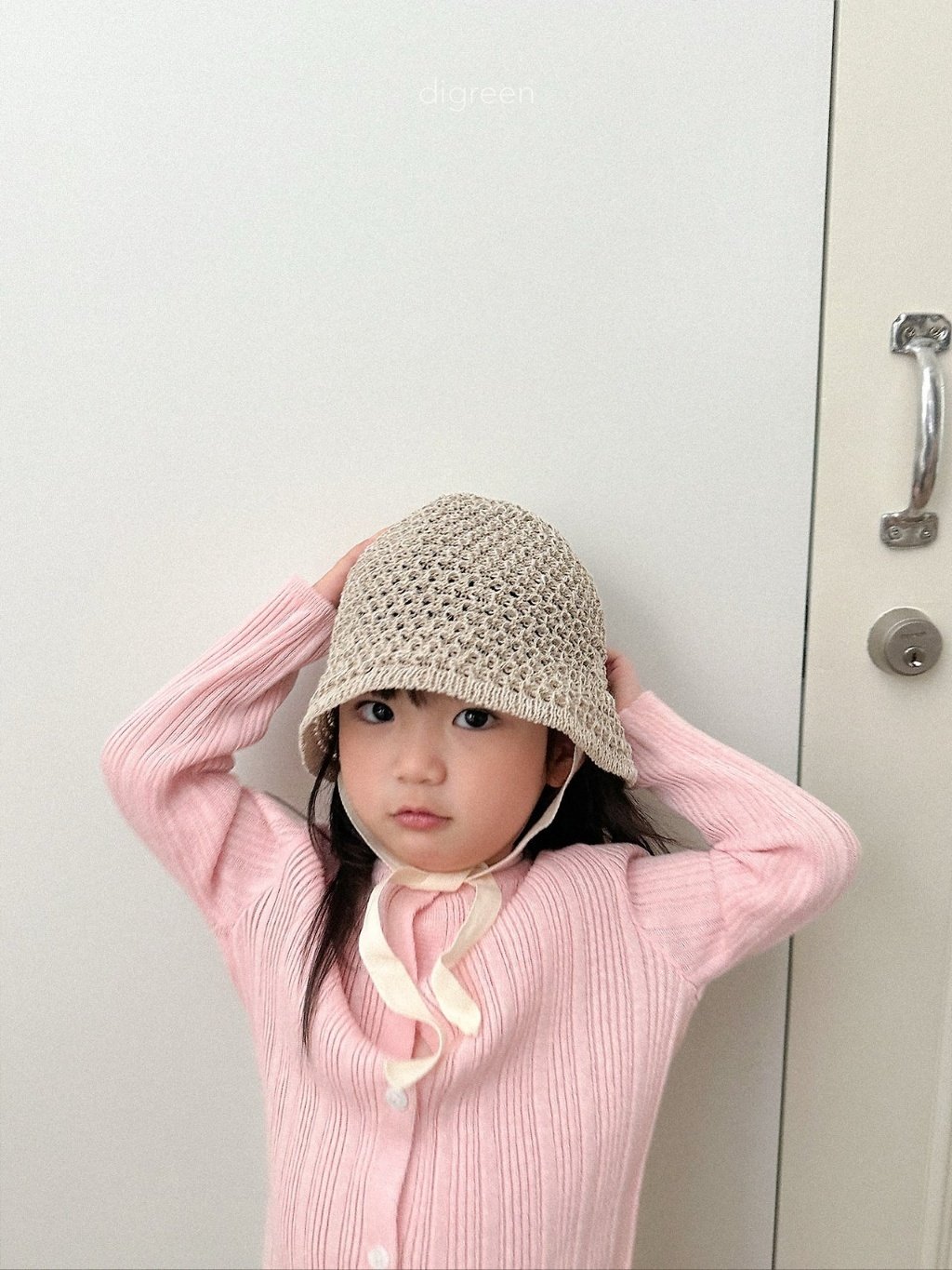 digreen Paper Hat 鏤空綁帶草帽 18
