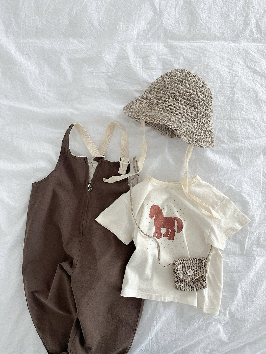 digreen bono bag 鏤空針織斜背小廢包 09