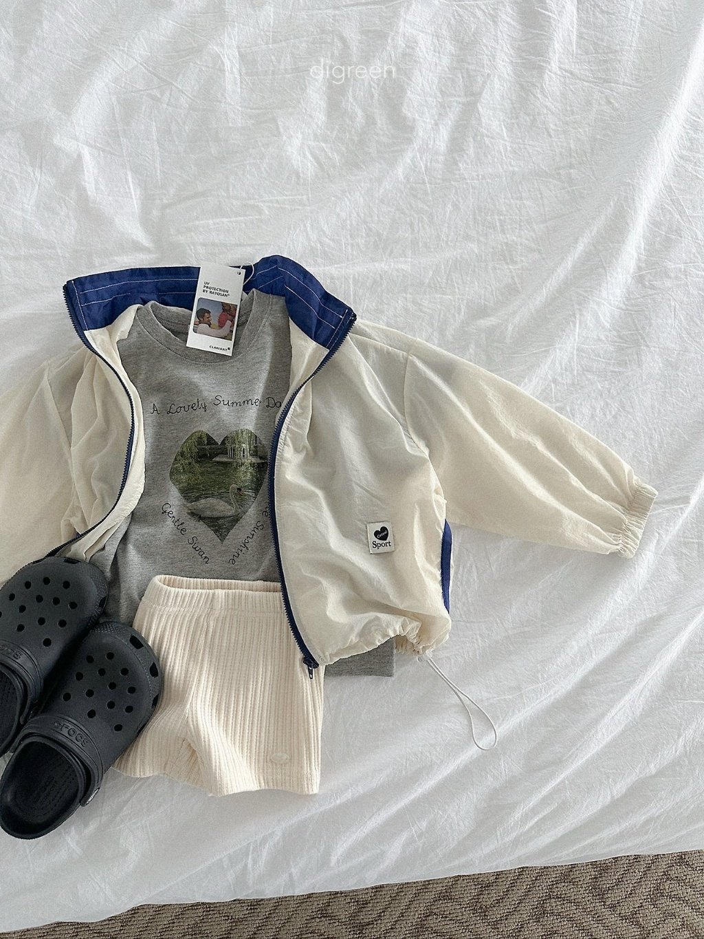 digreen pure swan tee 庭園愛心短袖T 14