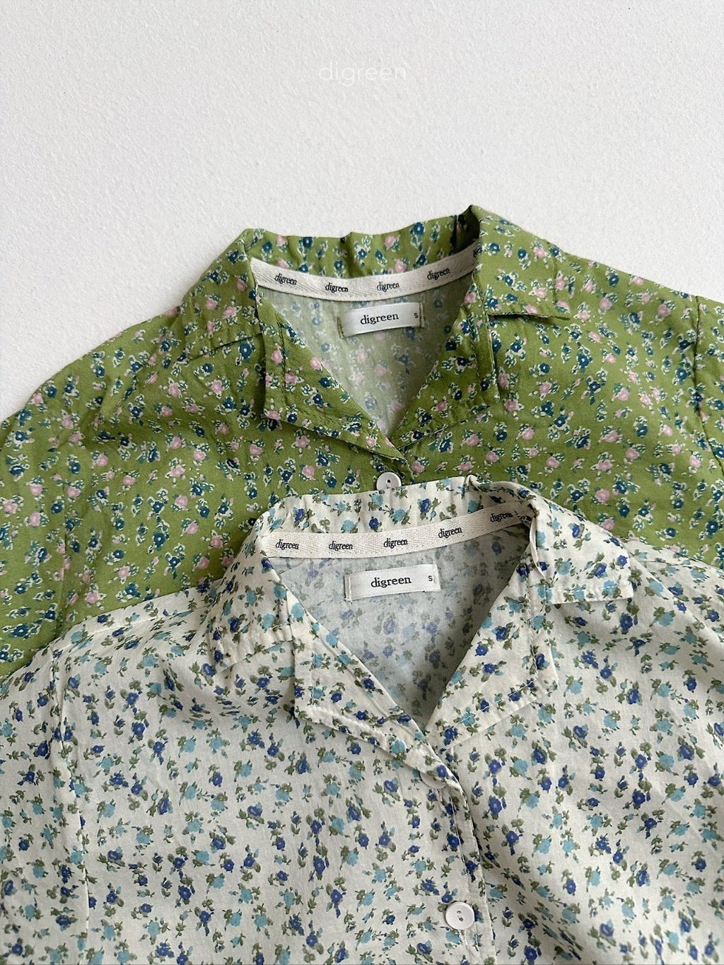 digreen flora shirt 度假碎花襯衫 02