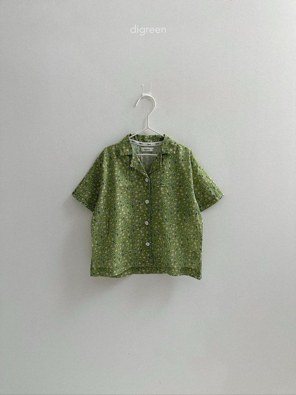 digreen flora shirt 度假碎花襯衫 05