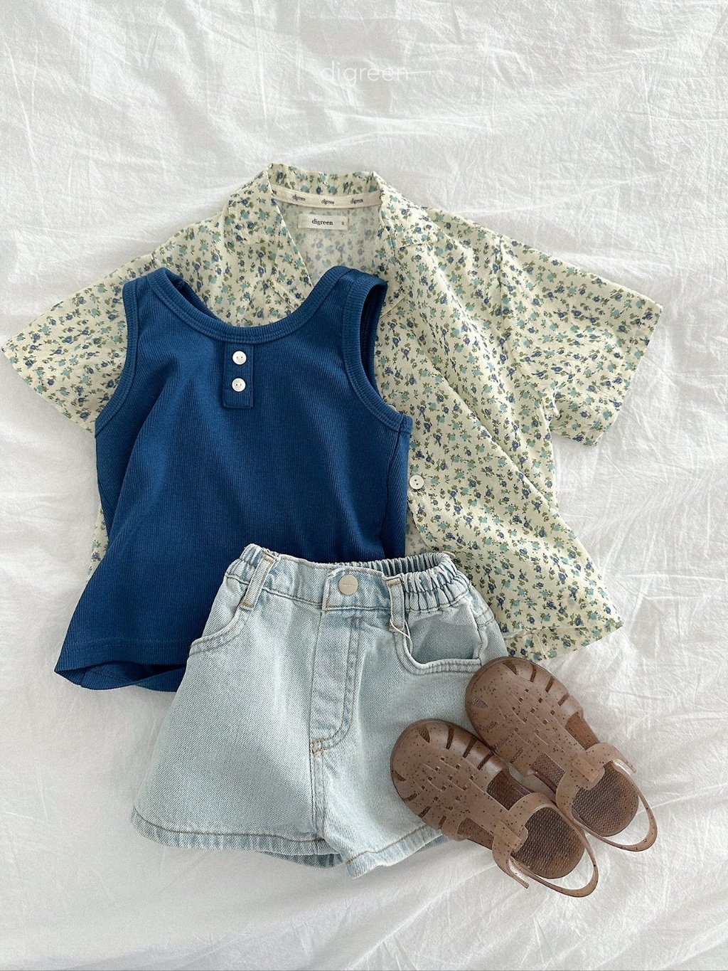 digreen flora shirt 度假碎花襯衫 15