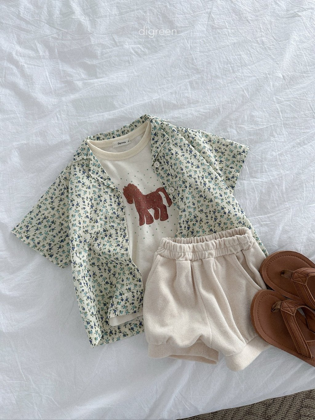 digreen flora shirt 度假碎花襯衫 14