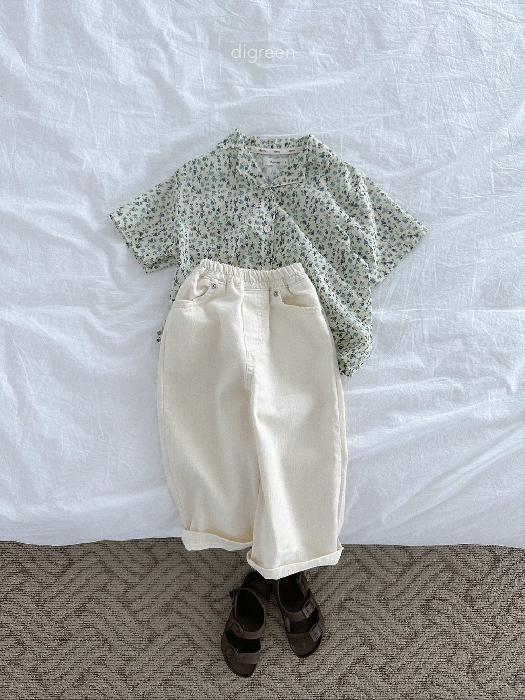 digreen flora shirt 度假碎花襯衫 13