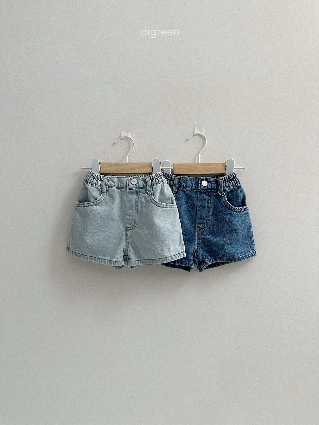 digreen veil short denim 經典牛仔短褲 01