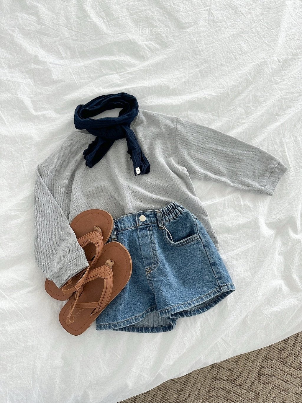 digreen veil short denim 經典牛仔短褲 12
