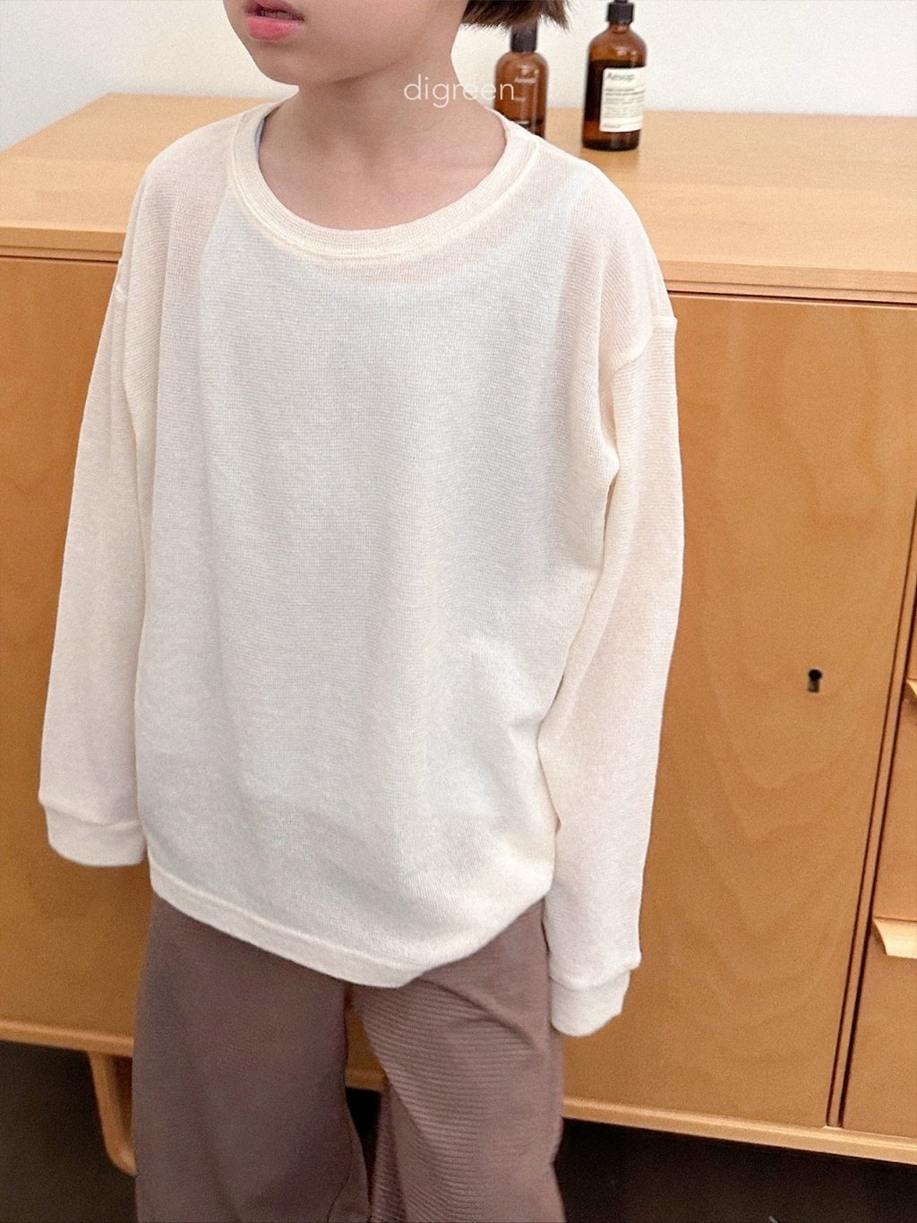 digreen seethrough t-shirt 防曬素色薄長袖T 15