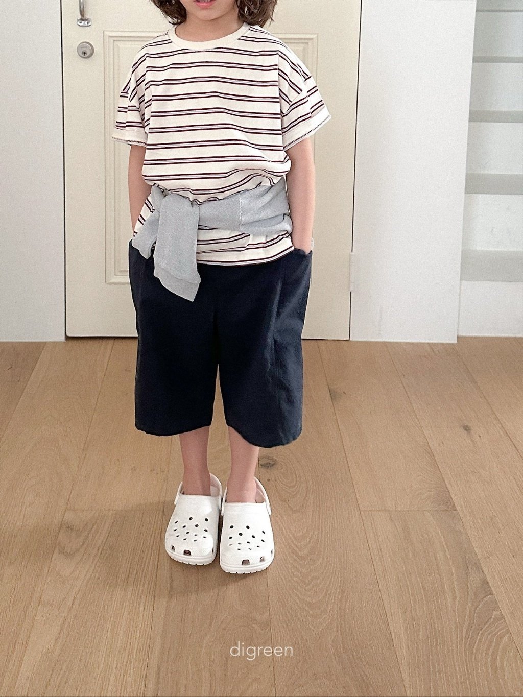 digreen multi tee 條紋短袖T 18