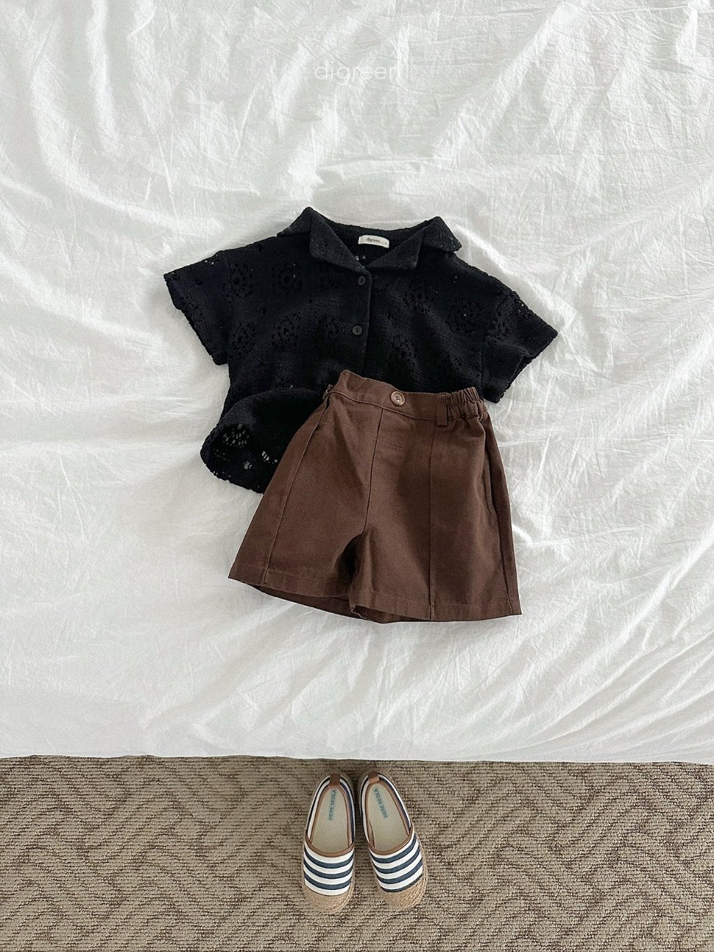 digreen crochet shirt 花紋鏤空針織襯衫 10
