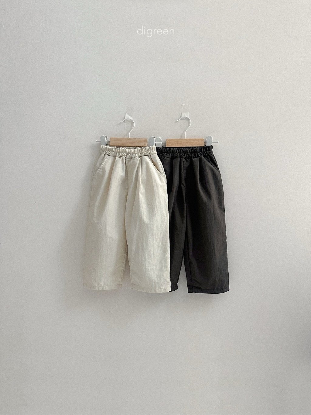 digreen ally pants 素色薄款長褲 01