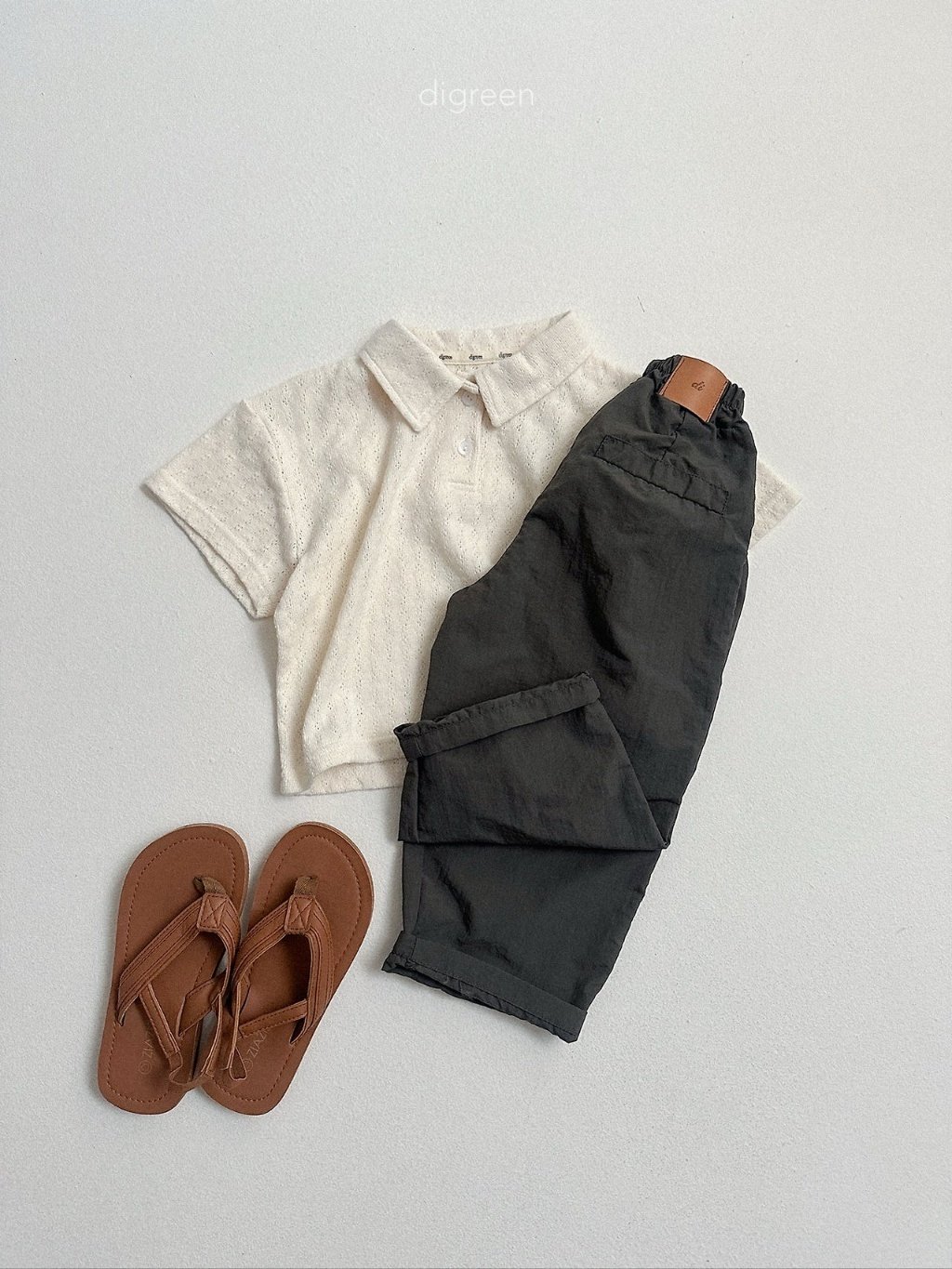 digreen ally pants 素色薄款長褲 09
