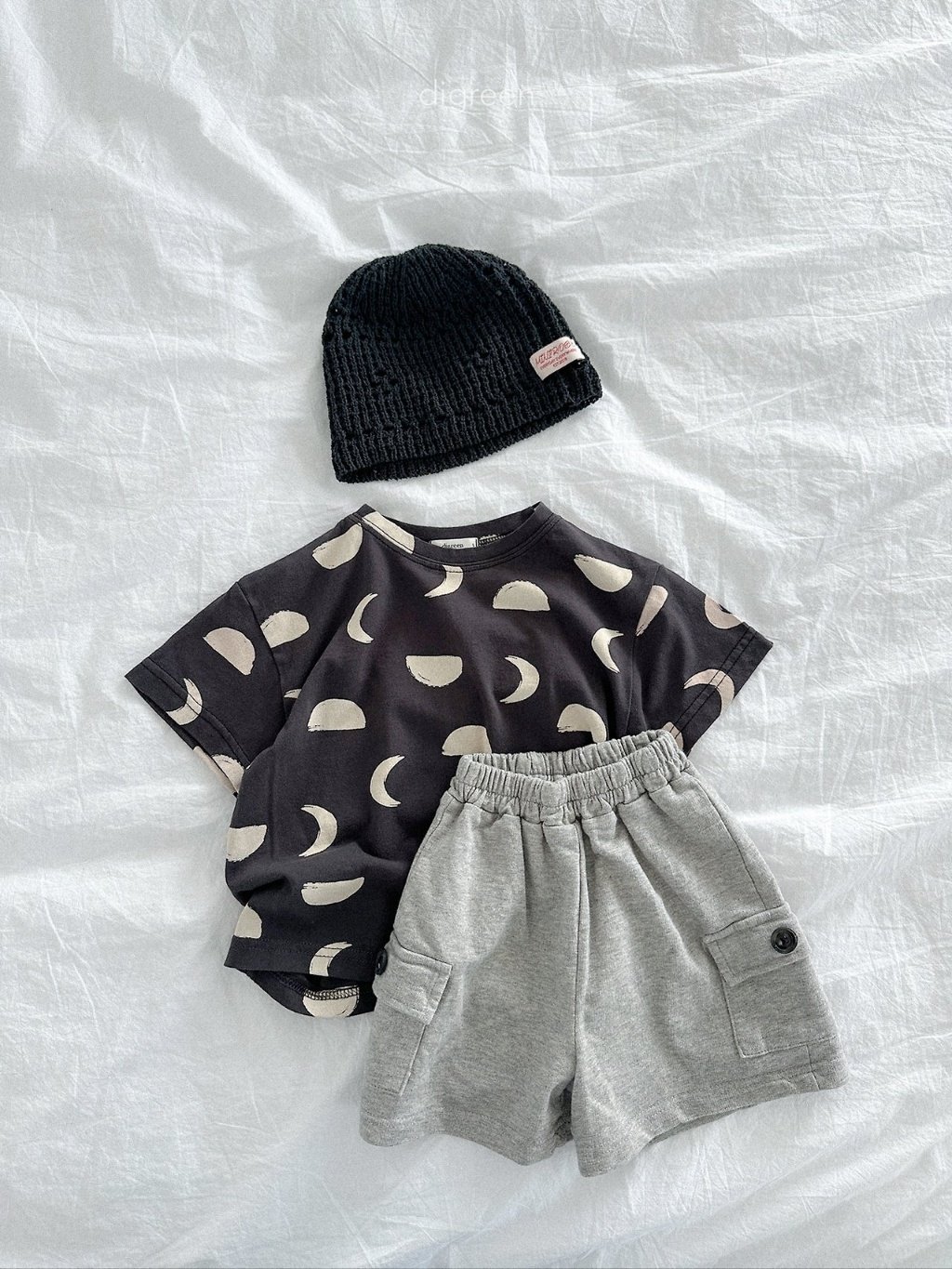 DIGREEN half moon tee 彎月短袖T 10