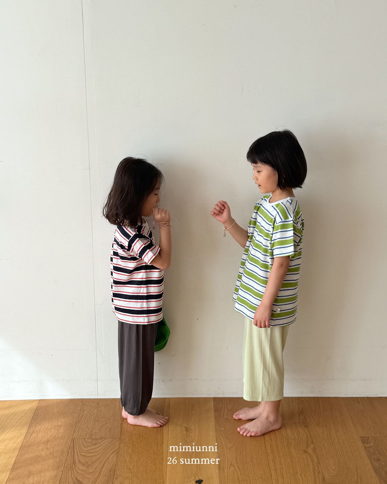 MIMIUNNI 條紋短袖T 11