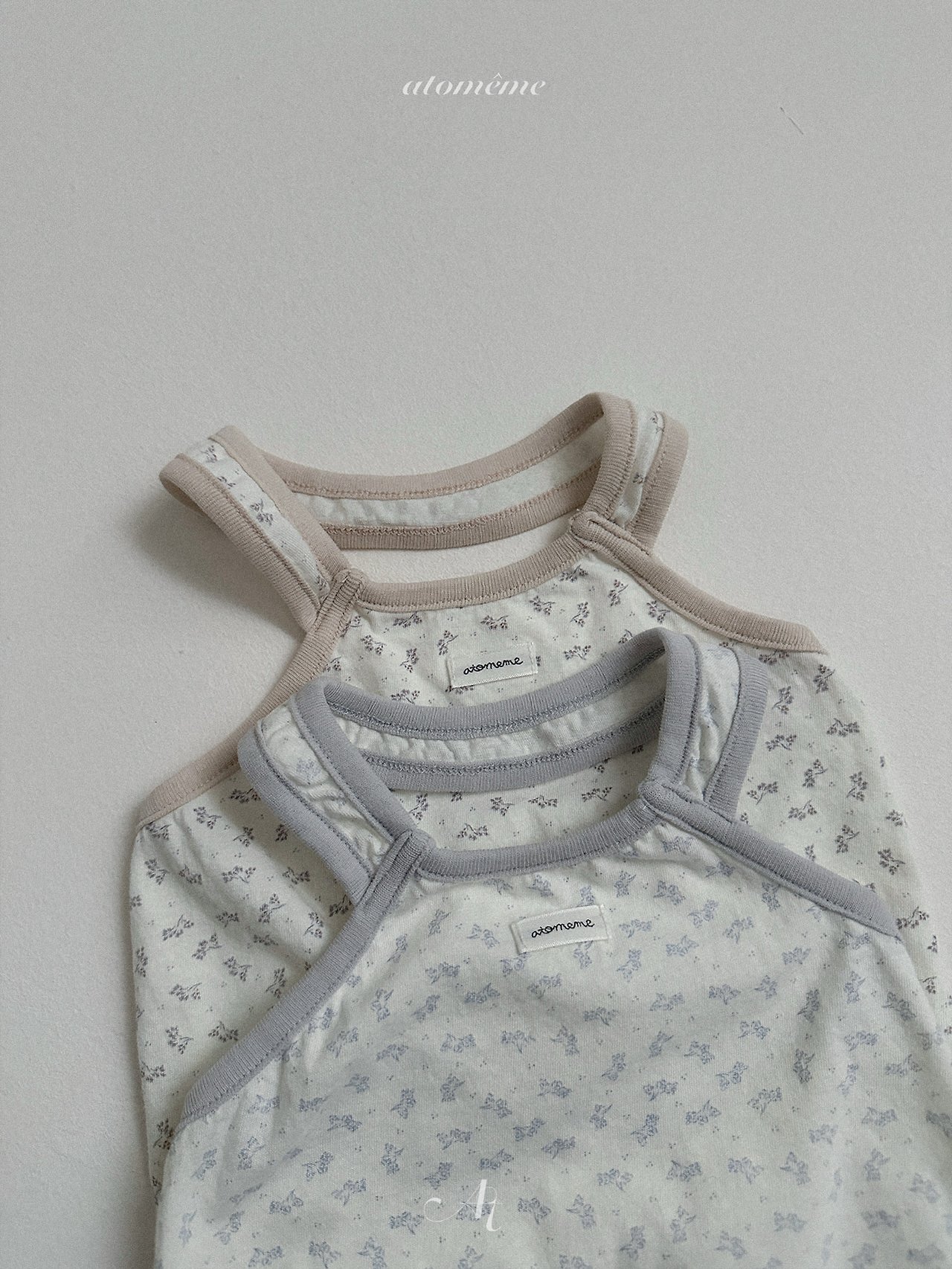 atomeme碎花美背背心 05