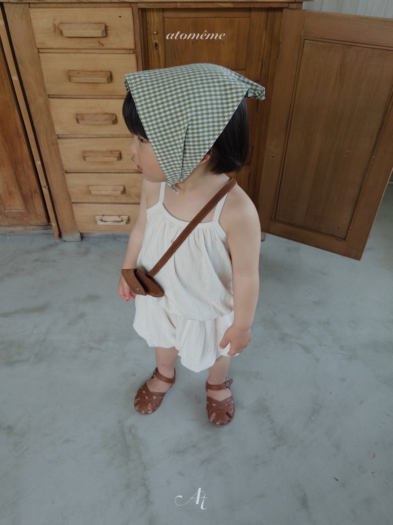 atomeme格子三角巾 11