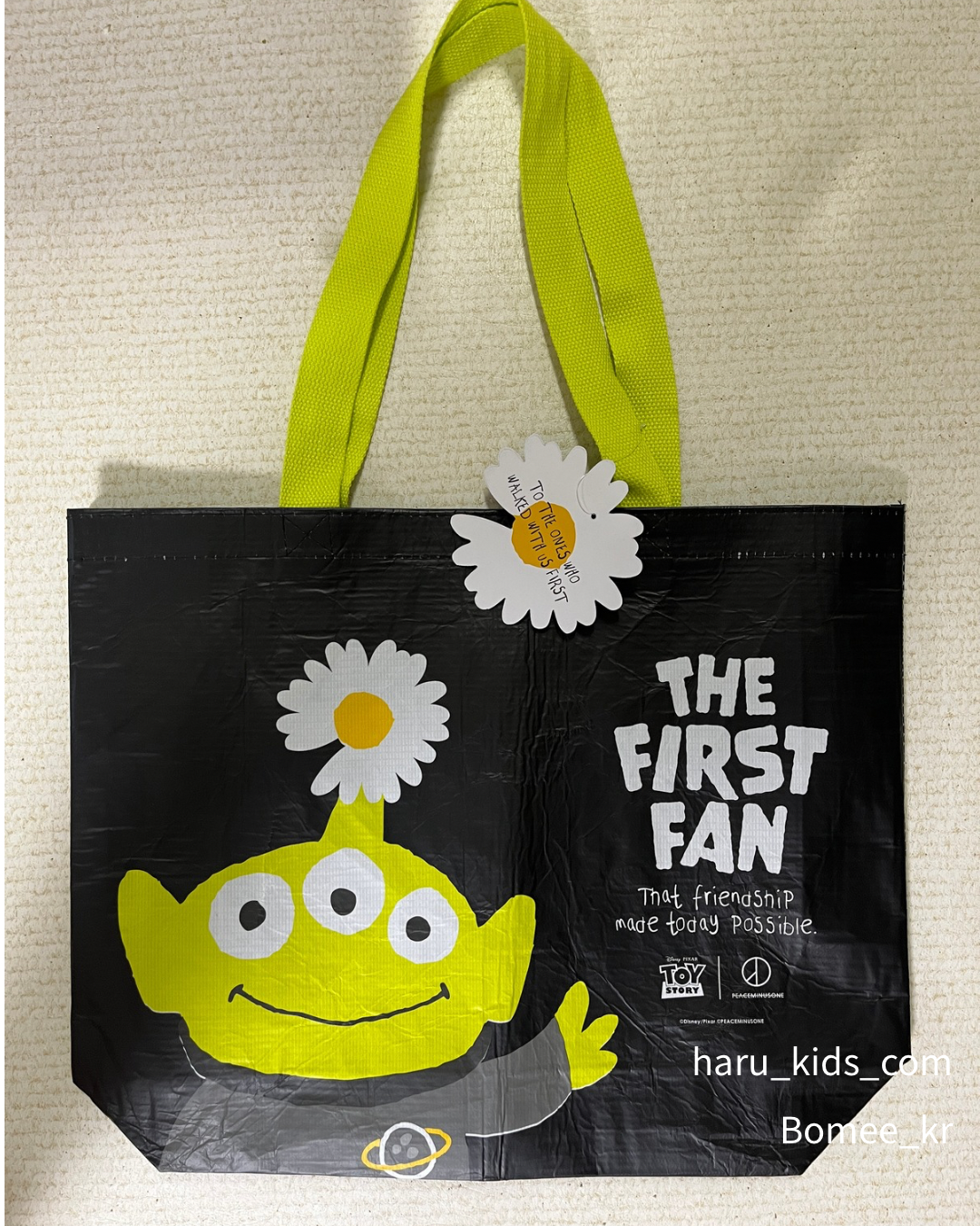 pmo x toy story the first fan 環保袋'01