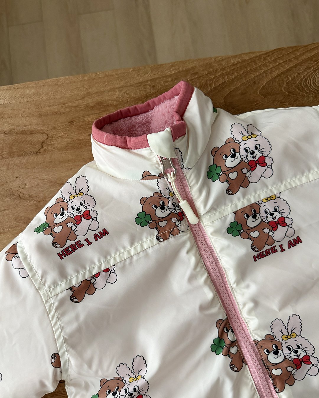 here i am kinder fleece 翻面厚外套 10