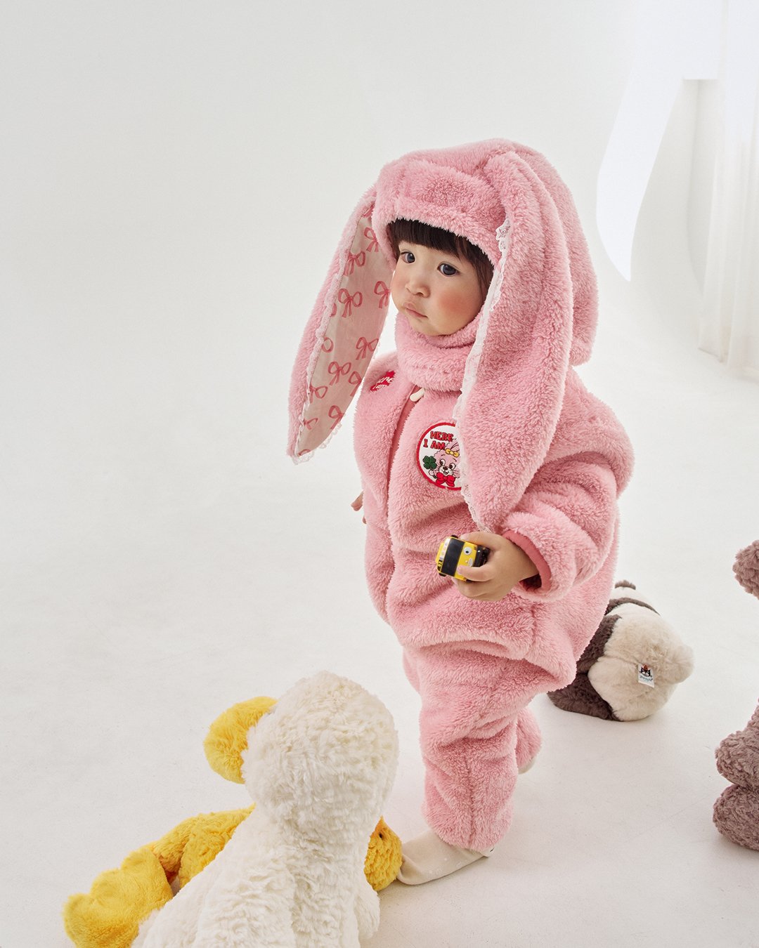 here i am kinder fleece 翻面連身裝 01