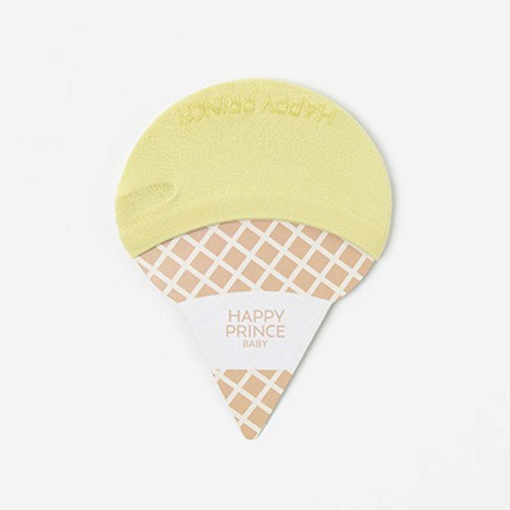 HAPPY PRINCE ICECREAM冰淇淋涼感短襪 奇異果綠