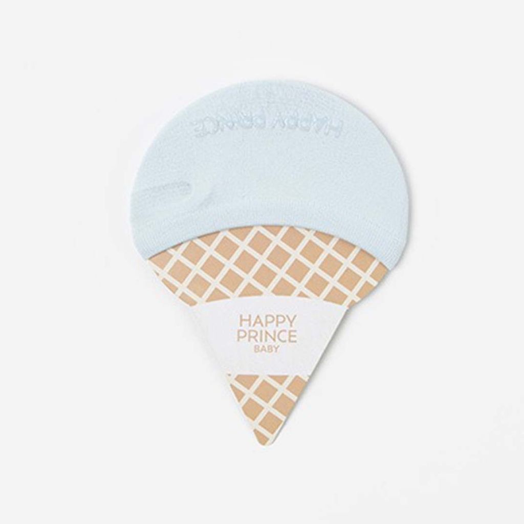 HAPPY PRINCE ICECREAM冰淇淋涼感短襪 冰薄荷藍
