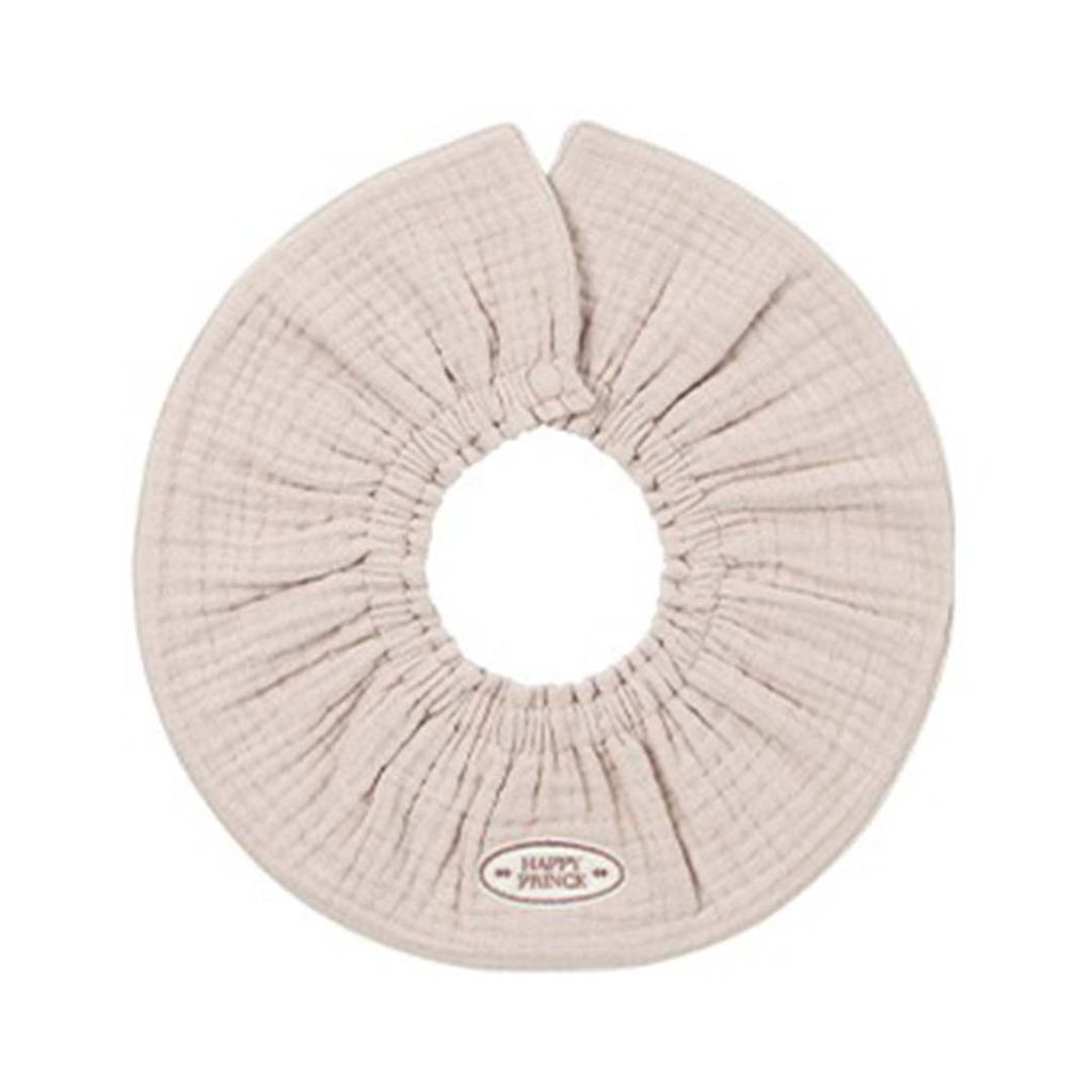 happy prince loving 鬆緊帶純棉圍兜 羽毛米