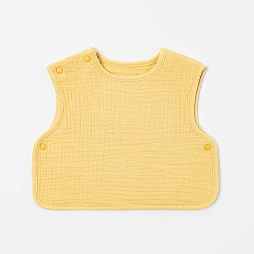 happy prince loving純棉圍兜背心 蜜瓜黃