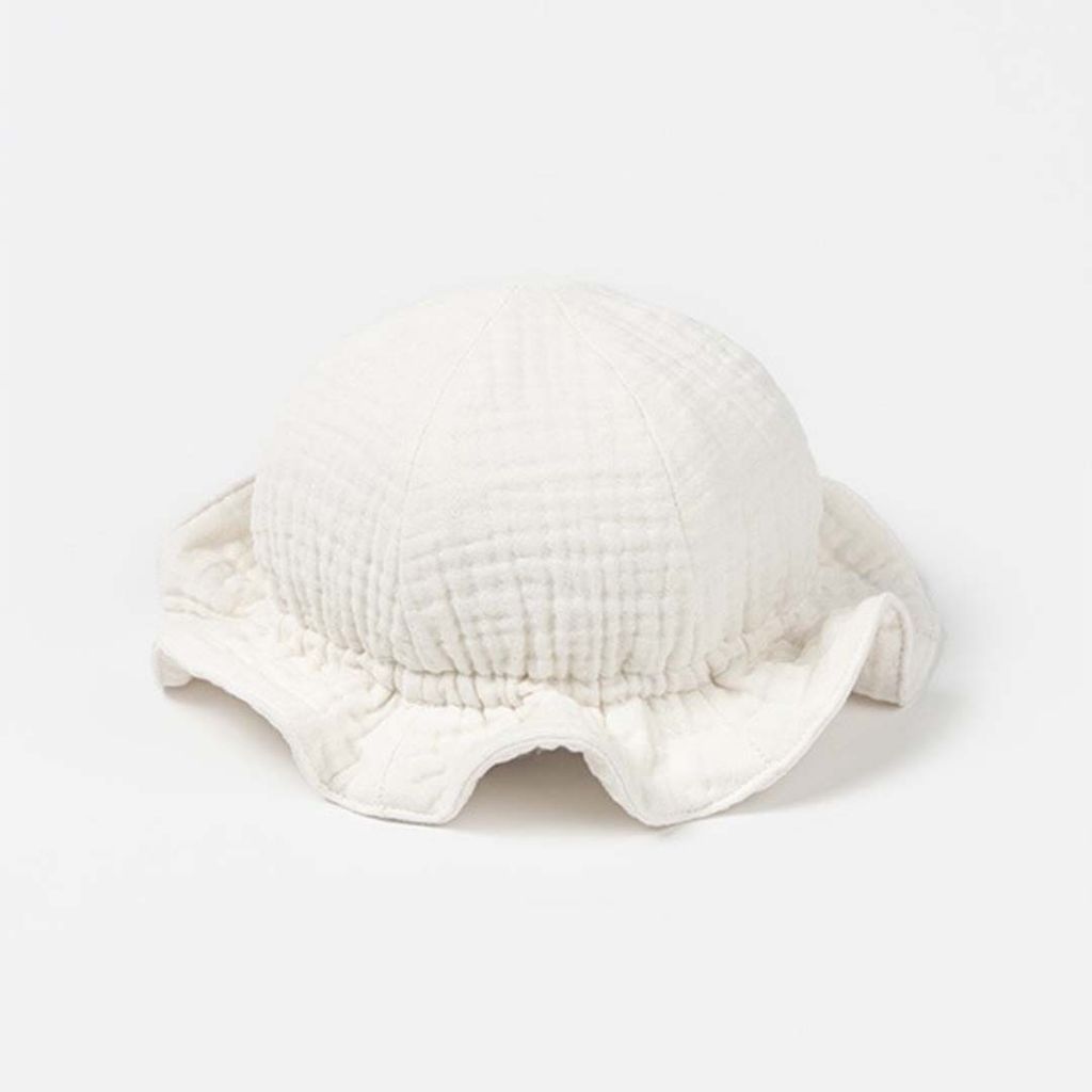 happy prince happy純棉花苞帽 雲朵白